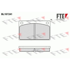 Bremsbeläge für VOLVO von FTE