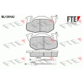 Acquista Kit pastiglie freni da FTE BL1201A2 a buon mercato per soli 24,26 €