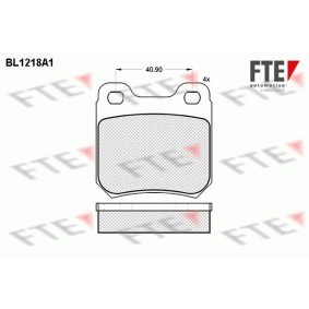 Bremsbeläge von FTE
