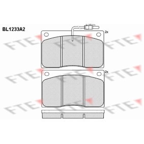 Acquista Kit pastiglie freni da FTE BL1233A2 a buon mercato per soli 55,49 €