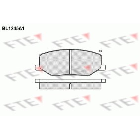 Acquista Kit pastiglie freni da FTE BL1245A1 a buon mercato per soli 28,65 €