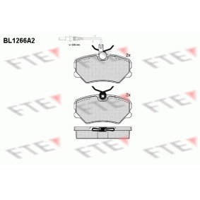 Bremsbeläge für PEUGEOT von FTE