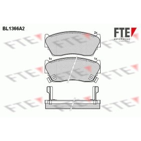 Bremsbeläge für NISSAN von FTE