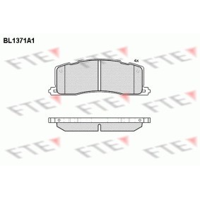 Bremsbeläge für TOYOTA von FTE