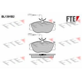 Bremsbeläge für PEUGEOT von FTE