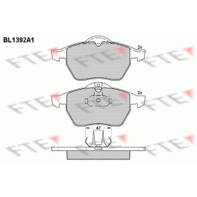 Bremsbeläge BL1392A1 von FTE günstig für 37,98 € online kaufen