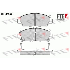 Achetez des Plaquettes de frein FTE BL1402A2 à prix pour 33,67 €