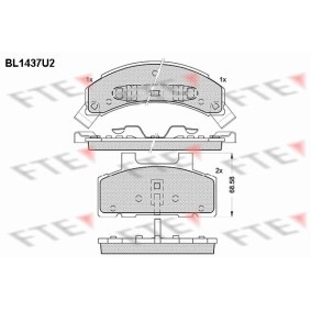 Acquista Kit pastiglie freni da FTE BL1437U2 a buon mercato per soli 99,37 €