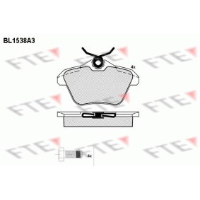 Bremsbeläge BL1538A3 von FTE günstig für 37,22 € online kaufen
