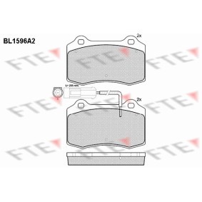 Acquista Kit pastiglie freni da FTE BL1596A2 a buon mercato per soli 92,12 €