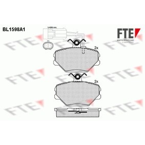 Acquista Kit pastiglie freni da FTE BL1598A1 a buon mercato per soli 62,11 €