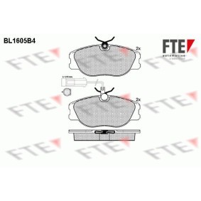 Bremsbeläge BL1605B4 von FTE günstig für 113,80 € online kaufen