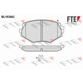 Køb Bremseklodser af FTE BL1628A2 til den lave pris 391,12 DKK