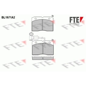 Bremsbeläge für IVECO von FTE