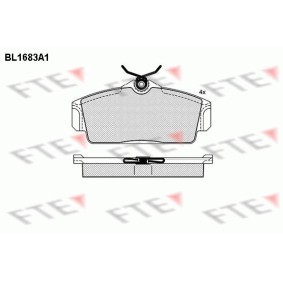 Bremsbeläge für NISSAN von FTE