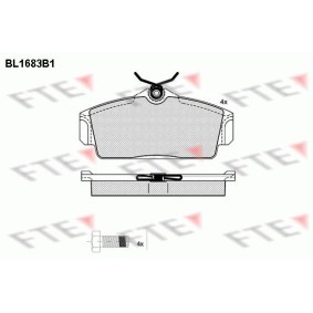 Bremsbeläge BL1683B1 von FTE günstig für 33,37 € online kaufen