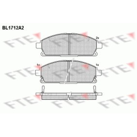 Acquista Kit pastiglie freni da FTE BL1712A2 a buon mercato per soli 45,93 €