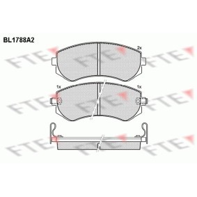 Bremsbeläge für NISSAN von FTE