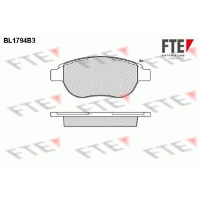 Achetez des Plaquettes de frein FTE BL1794B3 à prix pour 38,79 €