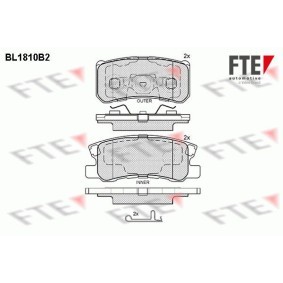 Acquista Kit pastiglie freni da FTE BL1810B2 a buon mercato per soli 42,26 €