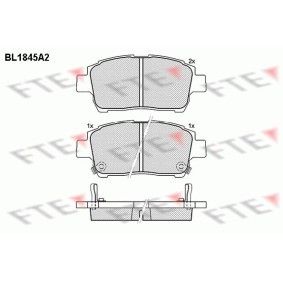 Bremsbeläge für TOYOTA von FTE
