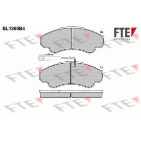 Bremsbeläge für PEUGEOT von FTE