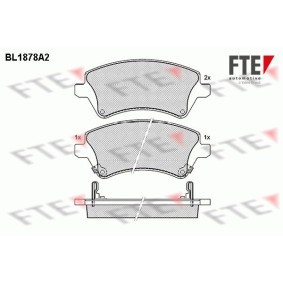 Bremsbeläge BL1878A2 von FTE günstig für 30,04 € online kaufen