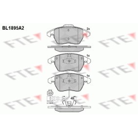 Comprar Juego de pastillas de freno de FTE BL1895A2 a bajo precio de 38,56 €