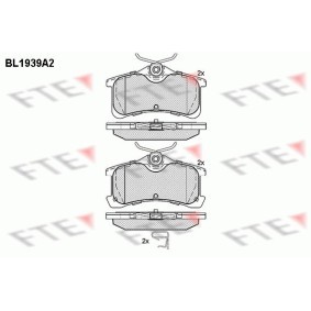 Bremsbeläge BL1939A2 von FTE günstig für 28,74 € online kaufen