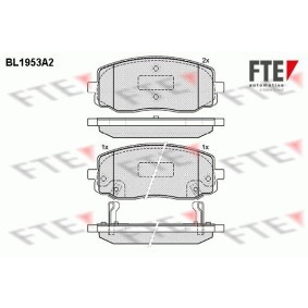 Bremsbeläge BL1953A2 von FTE günstig für 29,10 € online kaufen