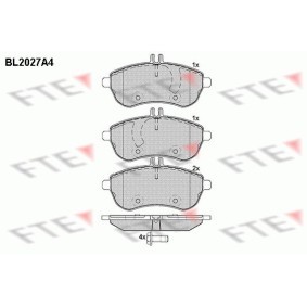 Bremsbeläge BL2027A4 von FTE günstig für 42,08 € online kaufen