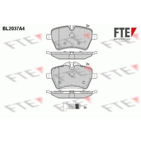 Achetez des Plaquettes de frein FTE BL2037A4 à prix pour 51,30 €
