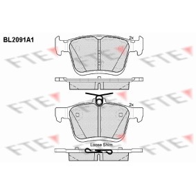 Bremsbeläge BL2091A1 von FTE günstig für 27,37 € online kaufen