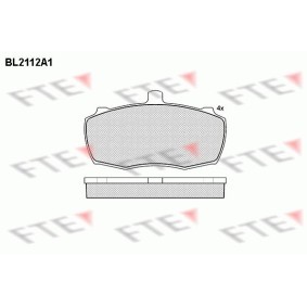Acquista Kit pastiglie freni da FTE BL2112A1 a buon mercato per soli 60,01 €