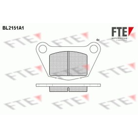Bremsbeläge BL2151A1 von FTE günstig für 58,64 € online kaufen