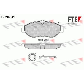 Bremsbeläge BL2163A1 von FTE günstig für 41,02 € online kaufen