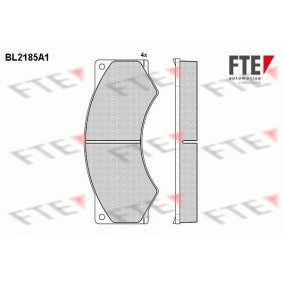 Achetez des Plaquettes de frein FTE BL2185A1 à prix pour 291,23 €