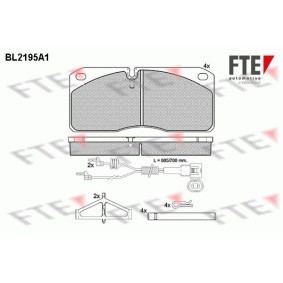 Acquista Kit pastiglie freni da FTE BL2195A1 a buon mercato per soli 123,94 €