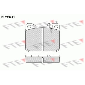 Bremsbeläge von FTE