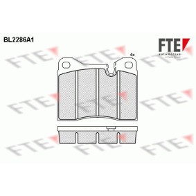 Acquista Kit pastiglie freni da FTE BL2286A1 a buon mercato per soli 67,49 €