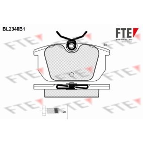 Bremsbeläge BL2340B1 von FTE günstig für 57,55 € online kaufen