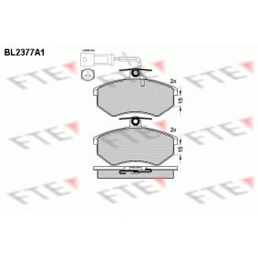 Acquista Kit pastiglie freni da FTE BL2377A1 a buon mercato per soli 53,34 €