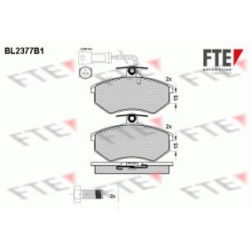 Acquista Kit pastiglie freni da FTE BL2377B1 a buon mercato per soli 56,00 €