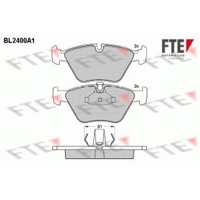 Comprar Juego de pastillas de freno de FTE BL2400A1 a bajo precio de 27,96 €
