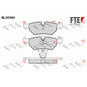 Bremsbeläge von FTE