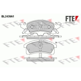 Bremsbeläge für CHEVROLET von FTE