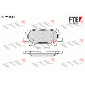 Bremsbeläge von FTE