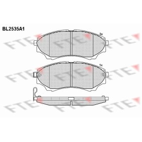 Bremsbeläge von FTE
