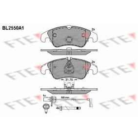 Comprar Juego de pastillas de freno de FTE BL2550A1 a bajo precio de 56,30 €