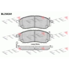 Acquista Kit pastiglie freni da FTE BL2562A1 a buon mercato per soli 33,00 €
